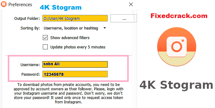 4K Stogram Key