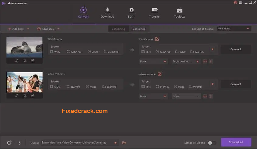 wondershare video converter pro crack