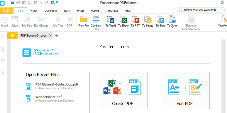 Wondershare PDFelement Crack